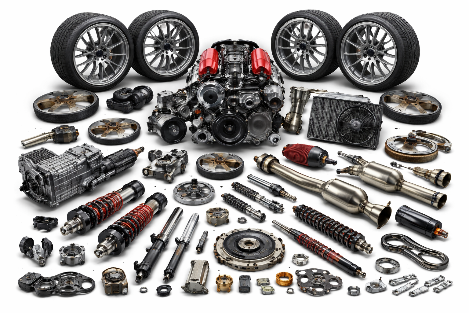 Automotive parts and vehicle components overview